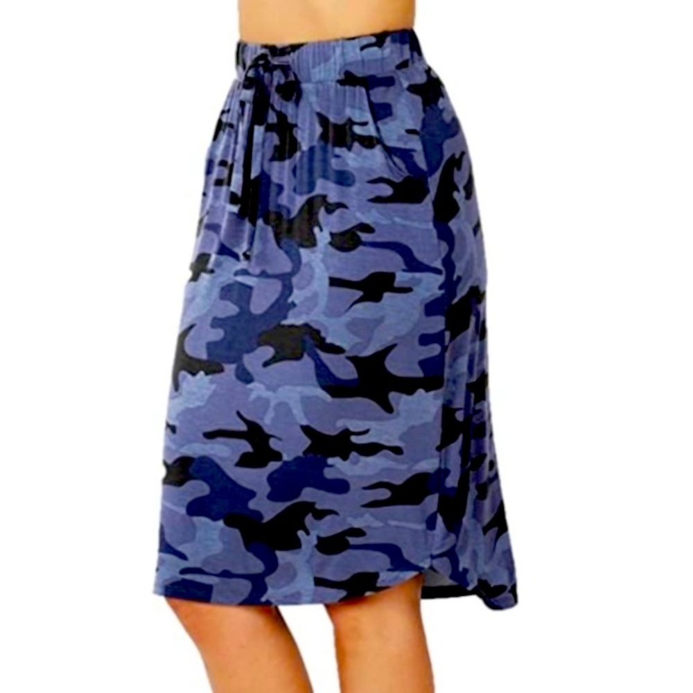 Navy cami skirt